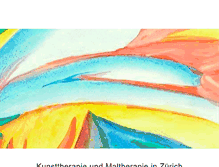 Tablet Screenshot of kunsttherapie-hoengg.ch